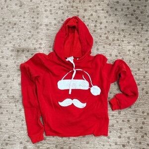 Modern Lux Red Santa Hoodie